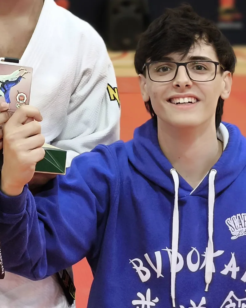 Álvaro García Velasco, judoca de Club Budokan