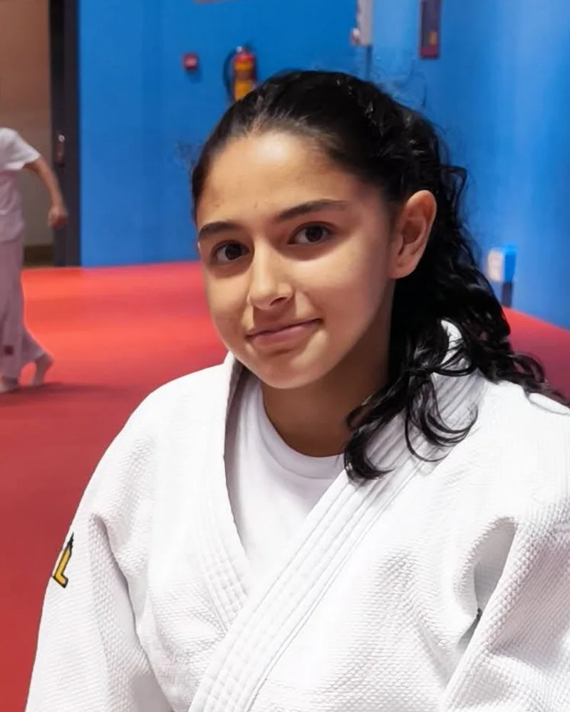 Claudia Macarro Mansouri, judoca de Club Budokan