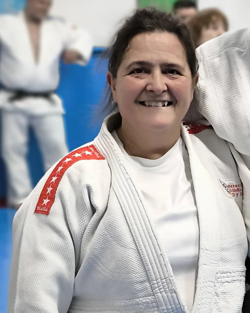 Francisca Paquita Casco Galeano, judoca de Club Budokan