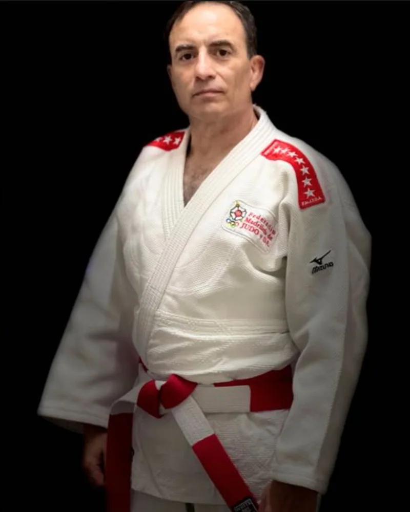 Salvador Barrios, maestro 6.º dan de judo de Club Budokan